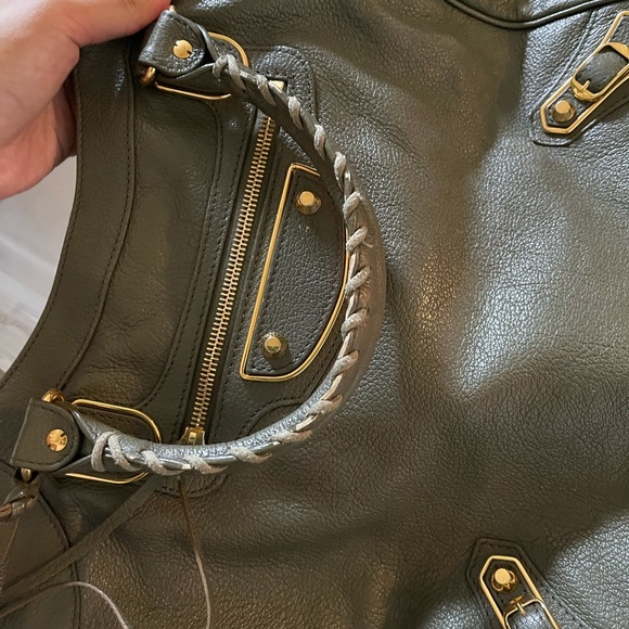 Balenciaga Velo Classic Metallic Edge Bag Leather - Picture 16 of 16